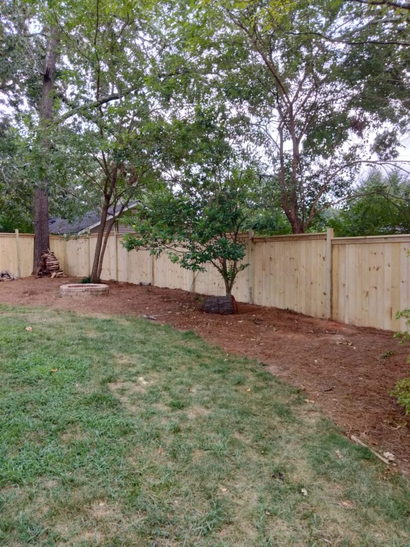 Step Down 6ft Charleston Style Fence