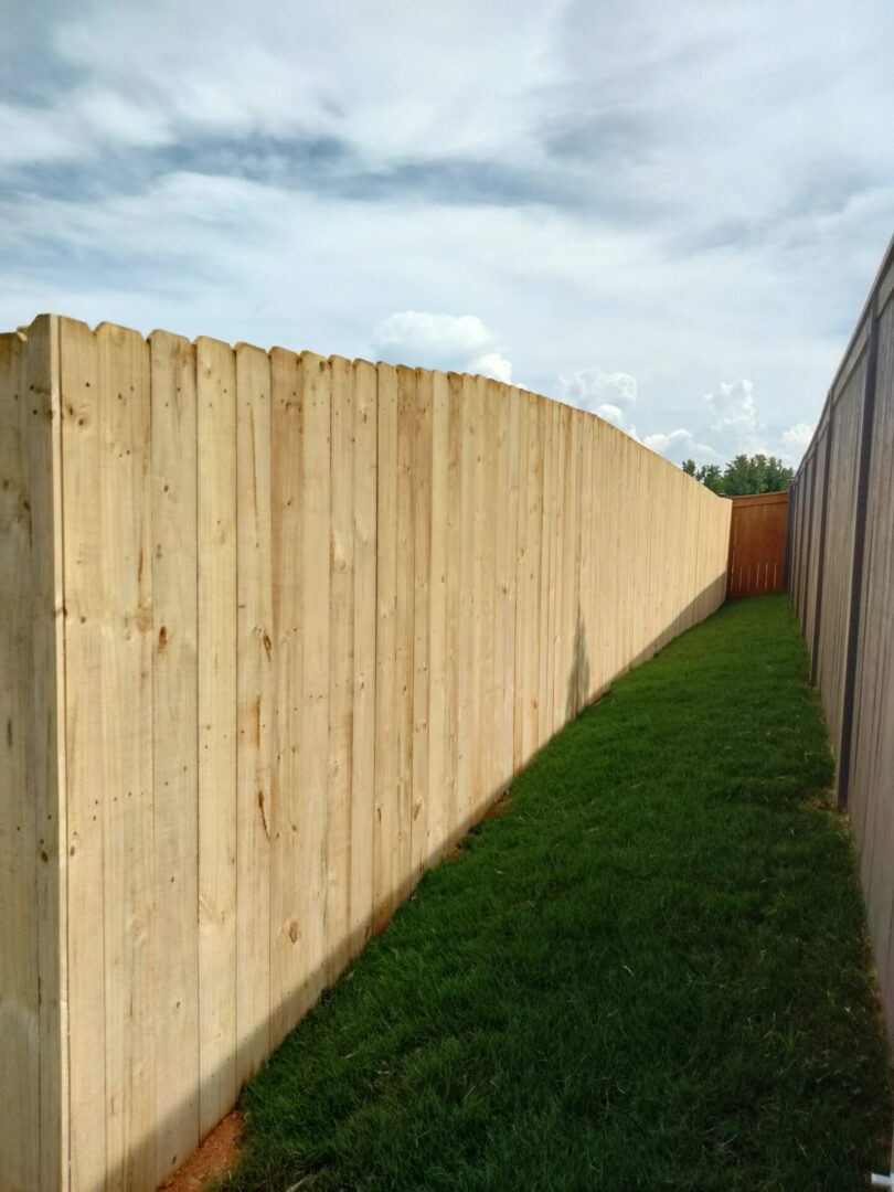 6ft dog ear privacy fence